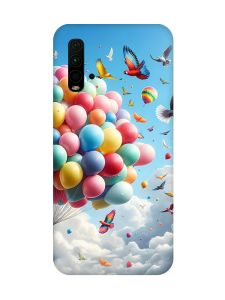 Чохол на Xiaomi Redmi 9T  :: Повітряні кульки (принт 365)