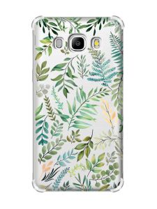 Чохол з потовщеними кутами на Samsung Galaxy J5(2016)/J510 :: Рослинний фон (принт 377)