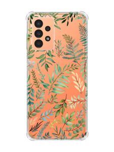 Чохол з потовщеними кутами на Samsung Galaxy A13 4G :: Рослинний фон (принт 377)