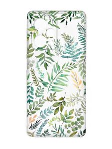 Прозорий чохол на Xiaomi Redmi Note 12 Pro 5G :: Рослинний фон (принт 377)