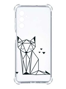 Чохол з потовщеними кутами на Samsung Galaxy A25 (A256) :: Лисиця (принт 126)
