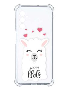 Чохол з потовщеними кутами на Samsung Galaxy A25 (A256) :: Лама (принт 94)