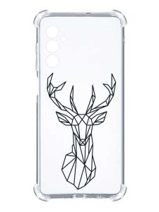 Чохол з потовщеними кутами на Samsung Galaxy A25 (A256) :: Олень (принт 128)