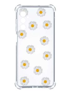 Чохол з потовщеними кутами на Samsung Galaxy M14 :: Фон ромашки (принт 41)