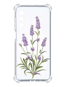 Чохол з потовщеними кутами на Samsung Galaxy M14 :: Гілочки лаванди (принт 266)