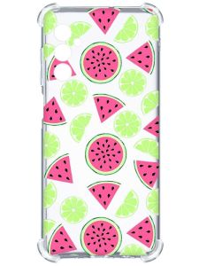 Чохол з потовщеними кутами на Samsung Galaxy M14 :: Кавуни и лайм (принт 345)