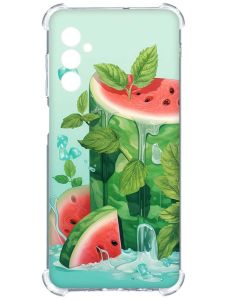 Чохол з потовщеними кутами на Samsung Galaxy M14 :: Кавуновий айсберг (принт 339)