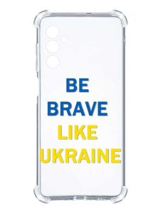 Чохол з потовщеними кутами на Samsung Galaxy M14 :: Сміливість (принт 5)