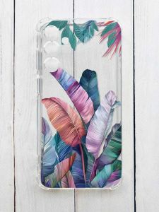 Чохол з потовщеними кутами на Samsung Galaxy A14 5G :: Тропіки (принт 372)