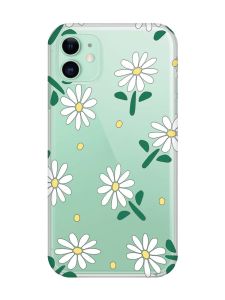 Прозорий чохол на Apple iPhone 11 (6,1) :: Ромашки (принт 368)