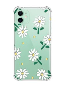 Чохол з потовщеними кутами на Apple iPhone 11 (6.1) :: Ромашки (принт 368)