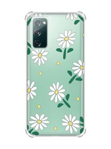 Чохол з потовщеними кутами на Samsung Galaxy S20 FE :: Ромашки (принт 368)