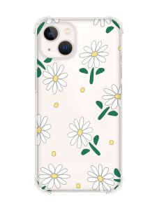 Чохол із потовщеними кутами на iPhone 14 Plus :: Ромашки (принт 368)