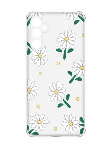 Чохол з потовщеними кутами на Samsung Galaxy A34 5G :: Ромашки (принт 368)