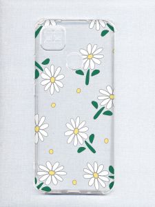 Чохол з потовщеними кутами на Xiaomi Redmi 9C/10A :: Ромашки (принт 368)