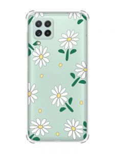 Чохол з потовщеними кутами на Samsung Galaxy M32/A22/M22 4G :: Ромашки (принт 368)