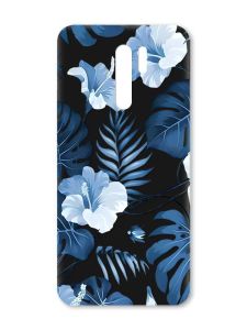 Матовий чорний чохол на Xiaomi Redmi 9 :: Тропіки (принт 373)