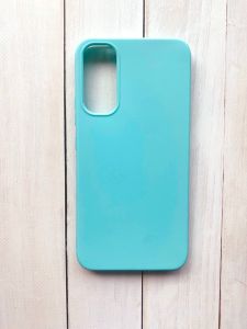 Матовий силіконовий чохол на Samsung A34 5G Бірюзовий