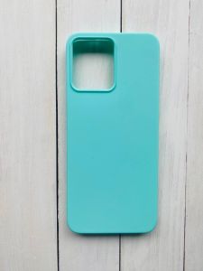 Силіконовий матовий чохол на Xiaomi Redmi 12 Бірюзовий
