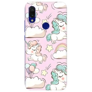 Чохол на Xiaomi Redmi Note 7/7 Pro :: Єдинороги /принт 106/