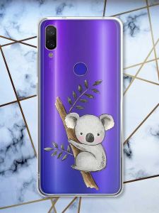 Прозорий чохол на Xiaomi Redmi Note 7/7 Pro :: Коала /принт 132/