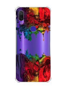 Чохол з потовщеними кутами на Xiaomi Redmi Note 7/7 Pro :: Фарби /принт 249/