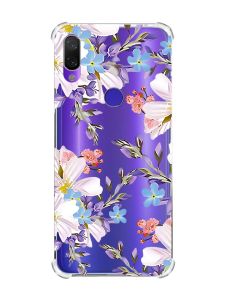 Чохол з потовщеними кутами на Xiaomi Redmi Note 7/7 Pro :: Квітковий малюнок /принт 272/