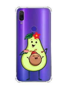 Чохол з потовщеними кутами на Xiaomi Redmi Note 7/7 Pro :: Малюк Авокадо /принт 309/