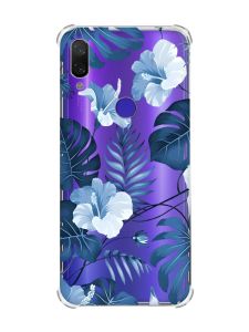 Чохол з потовщеними кутами на Xiaomi Redmi Note 7/7 Pro :: Тропіки (принт 373)