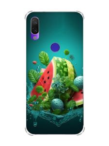 Чохол з потовщеними кутами на Xiaomi Redmi Note 7/7 Pro :: Кавунова фантазія /принт 337/