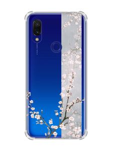 Чохол з потовщеними кутами на Xiaomi Redmi 7 :: Квітуча сакура /принт 285/