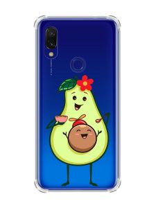 Чохол з потовщеними кутами на Xiaomi Redmi 7 :: Малюк Авокадо /принт 309/