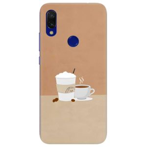 Чохол на Xiaomi Redmi 7 :: Кава /принт 108/
