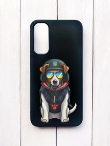 Матовий чохол на Samsung A34 5G Чорний :: Пес Патрон (принт 4)