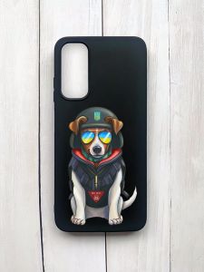 Матовий чохол на Samsung Galaxy A05s (A057) Чорний :: Пес Патрон (принт 4)