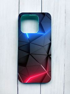 Матовий чохол на Xiaomi Redmi 12C Бірюзовий :: Рельєфний фон (принт 36)