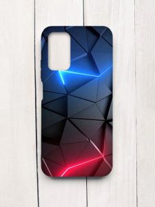 Матовий чохол на Xiaomi Redmi 9T Чорний :: Рельєфний фон (принт 36)