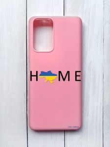 Матовий чохол на Xiaomi Redmi Note 10 Pro/10 Pro Max Рожевий :: Дім Україна (принт 72)