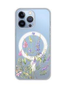 Магнітний чохол на iPhone 13 Pro (6.1) із підтримкою MagSafe :: Квіткова ідилія (принт 382)