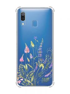 Чохол з потовщеними кутами на Samsung Galaxy A30 (2019) / A20 (2019) :: Квіткова ідилія (принт 382)