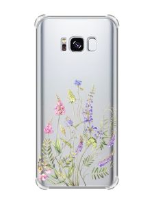 Чохол з потовщеними кутами на Samsung Galaxy S8 :: Квіткова ідилія (принт 382)