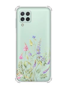 Чохол із потовщеними кутами на Samsung Galaxy A22 5G / A22s 5G :: Квіткова ідилія (принт 382)