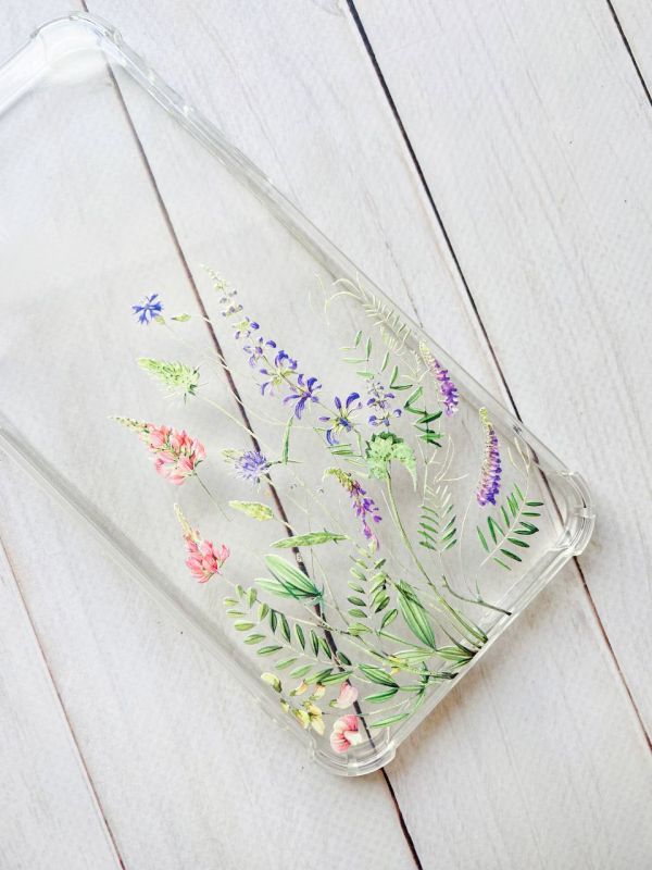 Чохол з потовщеними кутами для Xiaomi Redmi 7A :: Квіткова ідилія (принт 382)