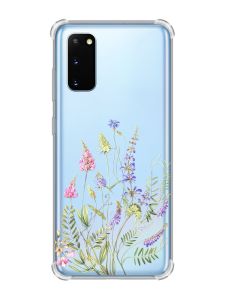 Чохол із потовщеними кутами на Samsung Galaxy S20 Plus :: Квіткова ідилія (принт 382)