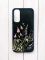 Матовий чохол на Samsung A34 5G Чорний :: Квіткова ідилія (принт 382)