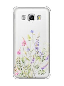 Чохол з потовщеними кутами на Samsung Galaxy J5(2016)/J510 :: Квіткова ідилія (принт 382)