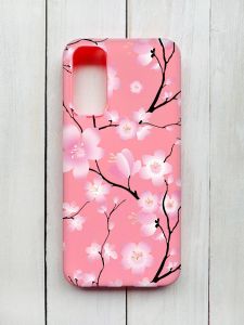 Матовий чохол на Samsung Galaxy A14 5G Рожевий :: Квітуча сакура (принт 282)