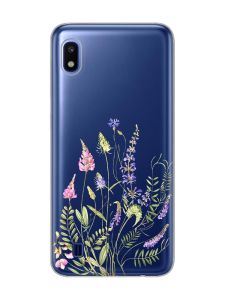 Прозорий чохол на Samsung Galaxy A10 (2019) A105 :: Квіткова ідилія (принт 382)