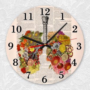 Годинник настінний :: Легені. Анатомія