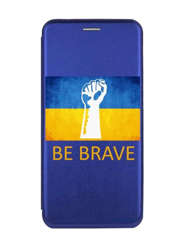 Чохол-книжка з малюнком для Samsung Galaxy A14 5G Синій :: Мужність Україна (принт 42)